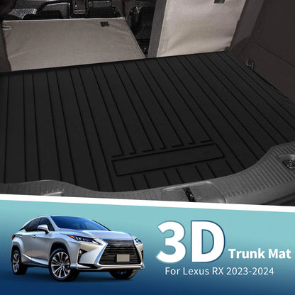 Flat Face Cargo Liner Rear Trunk Mat for Lexus RX (2023-2024) 1 Pc