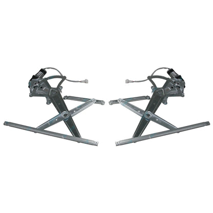Front LH+RH Electric Power Door Window Regulators for Toyota FJ80 FZJ80 1990-98