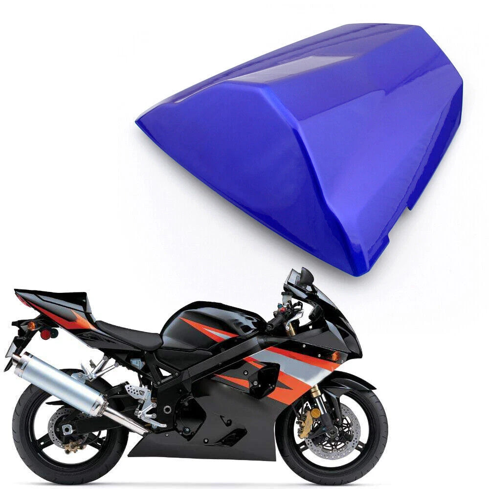 Pillion Seat Cover for Suzuki GSXR600/750 (2004-2005) Blue