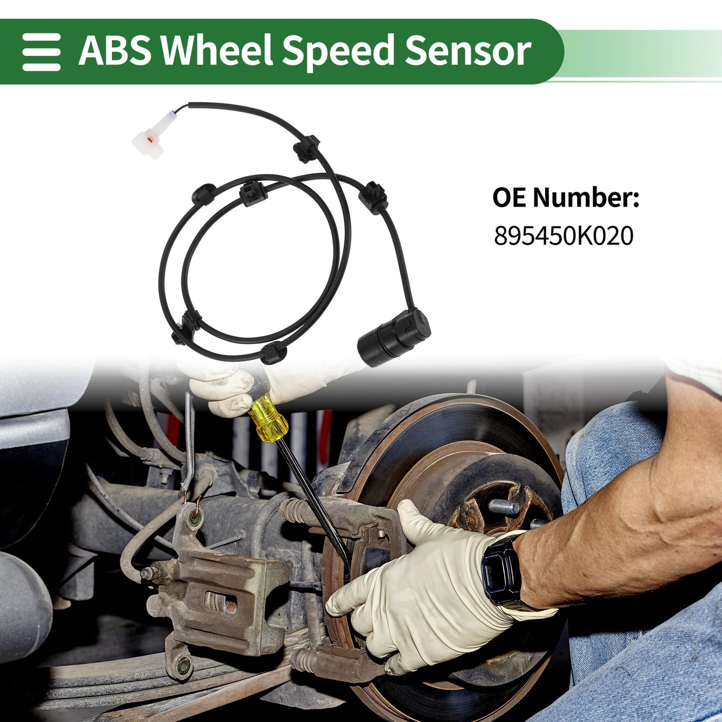 ABS Wheel Speed Sensor for Toyota Hilux Vigo Rear Right
