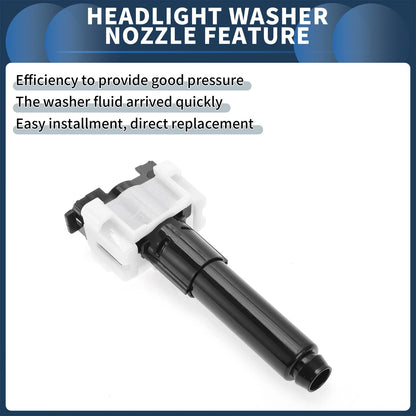 Front Driver Side Headlight Washer Nozzle for Lexus RX (2008-2015)