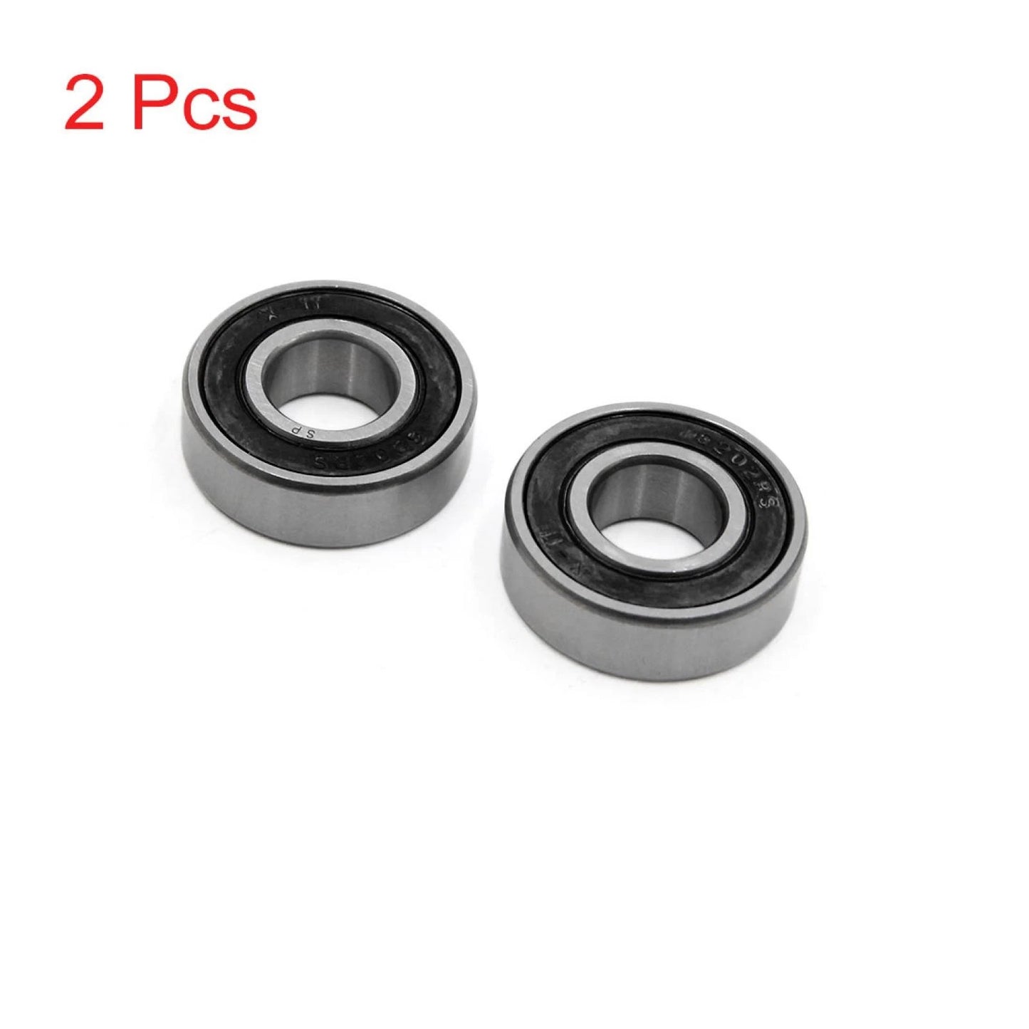 2 x / 35x15x11mm / Sealed Deep Groove Ball Bearing for Scooter