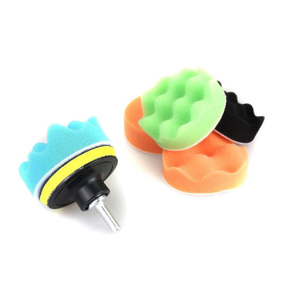 3 Inch Sponge Buffing Polishing Pad Kit for Car (12 pcs)