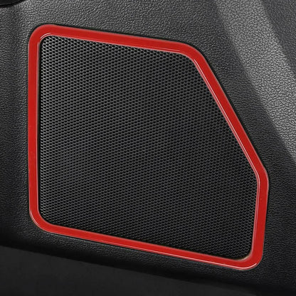 4 x Interior Audio Speaker Trim Frames for Ford F150 (2015-2017)
