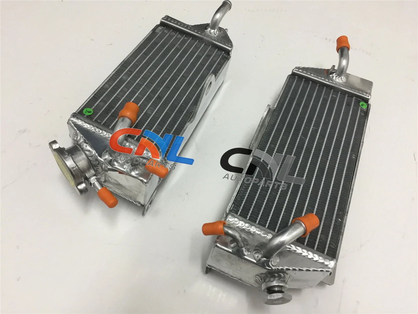 Aluminum Alloy Radiator & Green Hose for Kawasaki KX250 (1992-1993)