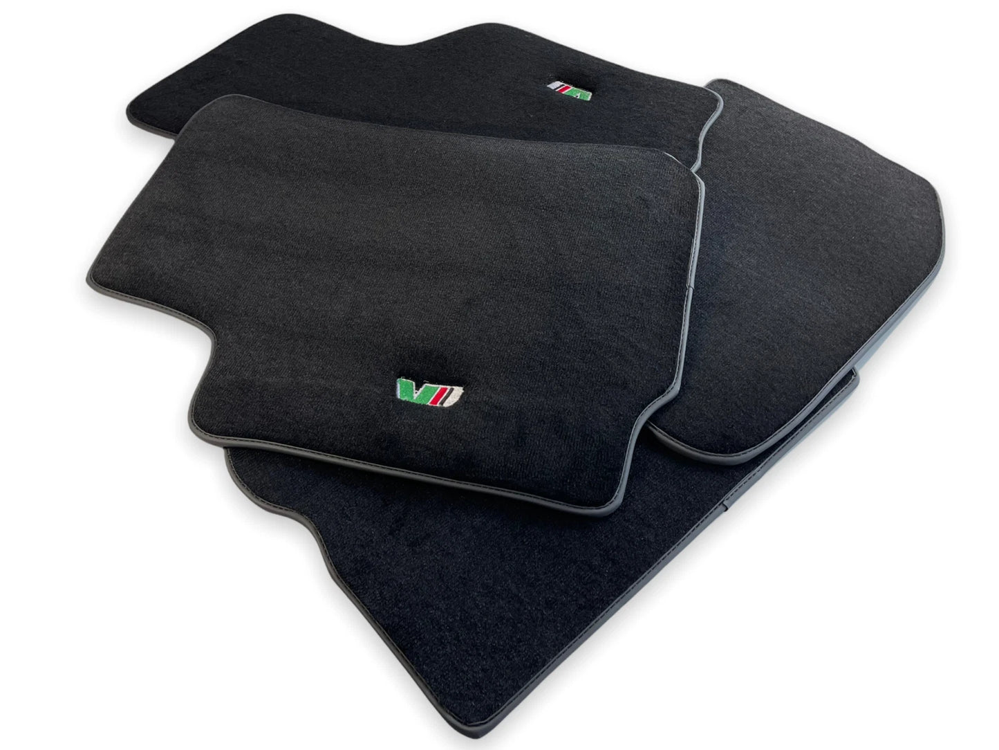 Floor Mats for Skoda Scala 2019-2022 with V Emblem LHD AutoWin Premium