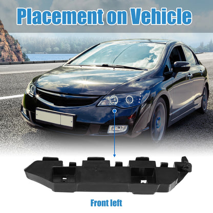 Left Side Front Bumper Bracket for Honda Civic (2012-2015)