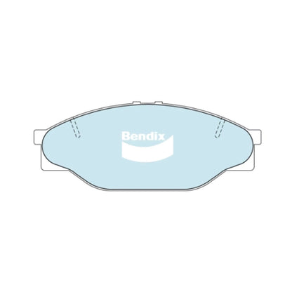 HD Front Disc Brake Pad Set for Toyota Hiace (1989–2005)