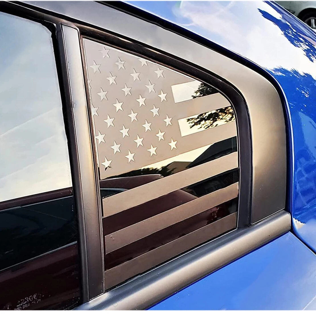 Quarter Window American Flag Decal Sticker for Dodge Charger (2011-2022)