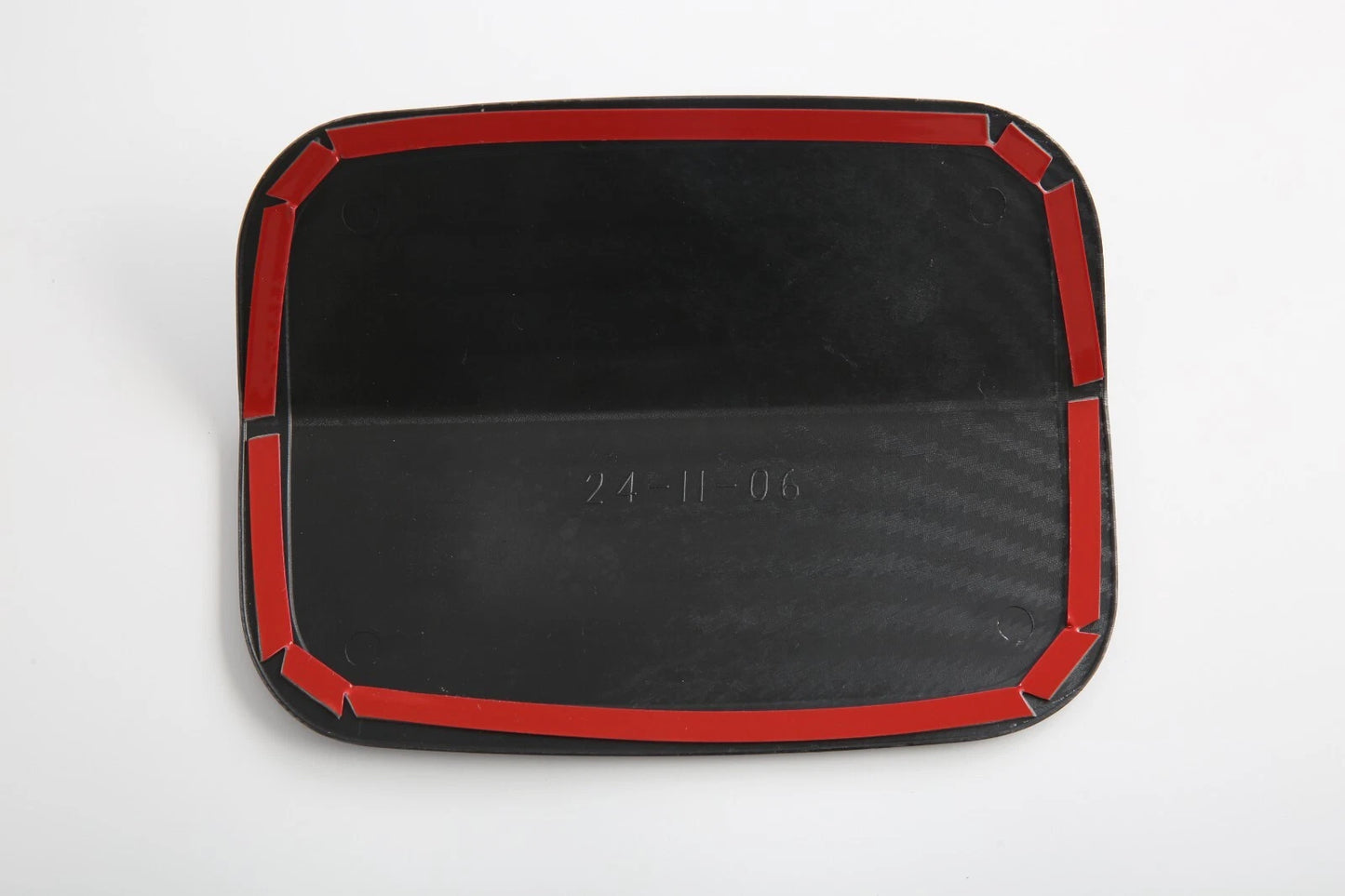 Carbon Fiber Rear Oil Lid Fuel Gas Tank Cover Trim for Dodge Charger (2016-2021)