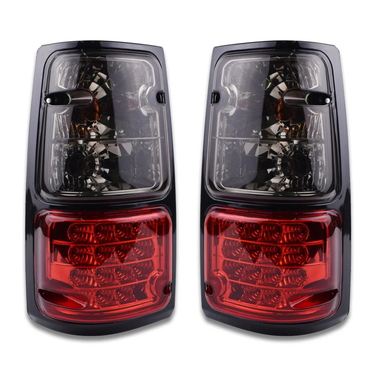 LED Tail Lights Lamp +Bulb Pair Fits Isuzu TFR Holden Rodeo Pickup 1989-97 D11