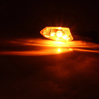 Clear Rear Turn Signal Light Indicator Blinker for Kawasaki Ninja 300 (2013-2023)