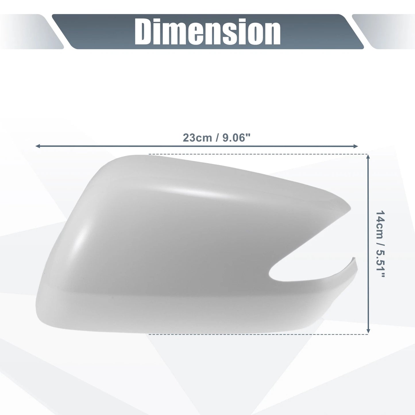 Left Side Mirror Cover Cap for Honda Fit (2009-2013)