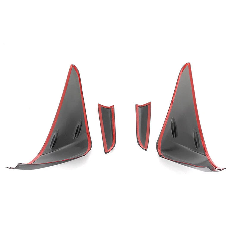 4 x Smoked Black Lens Covers for Toyota Camry (2018-2023) Rear Tail Lights
