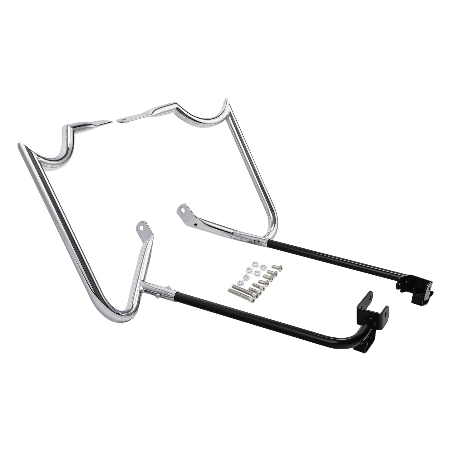 Saddlebag Bracket Guard Bar for Harley Touring Electra Street Glide (2014-2024)