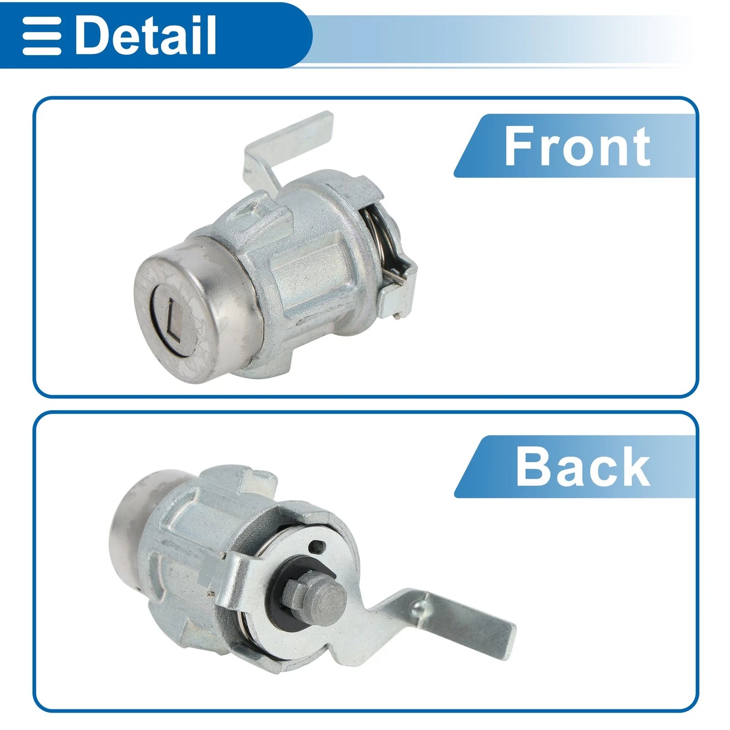 1 x Set Trunk Lock Cylinder for Chevy Colorado (2016 - 2022)