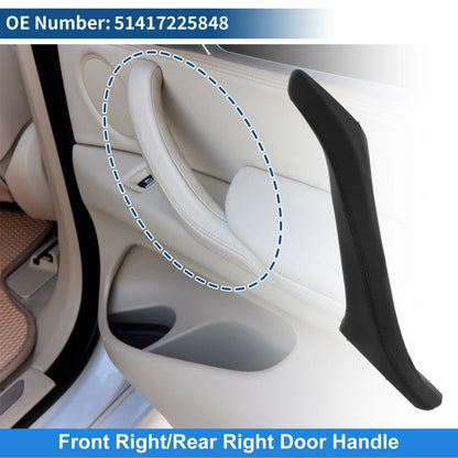 Inner Door Panel Handle for BMW F10 F11 F18 (2010-2017) Black