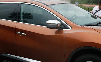 Chrome Turning Light Side Mirror Cover Trim for Nissan Murano (2015-2021)