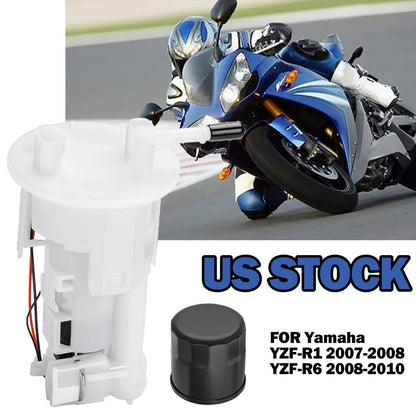 Fuel Pump & Oil Filter 2 x for Yamaha YZF-R1 (2007–2008)