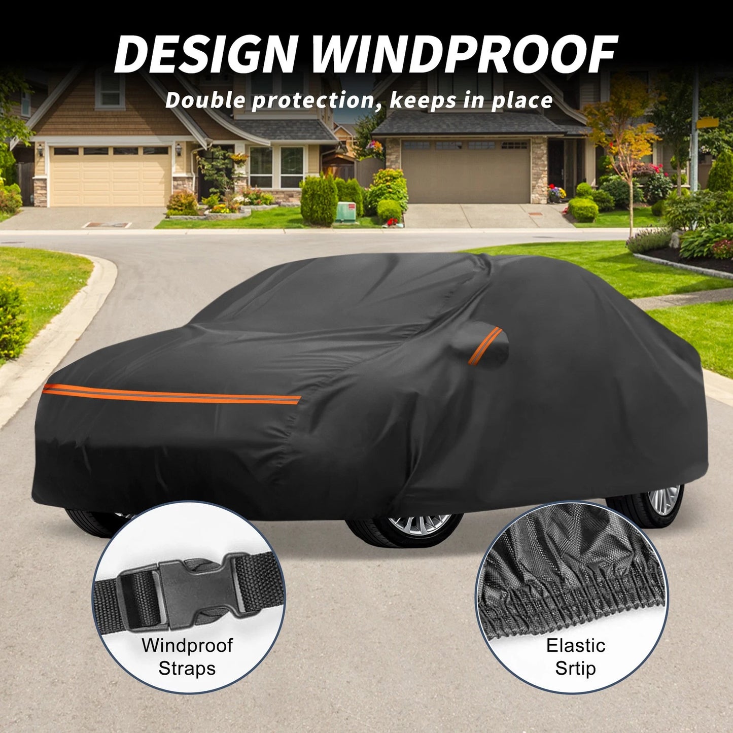 Waterproof Spunlace Cotton Car Cover for BMW 4er F30/F31 (2013-2020)