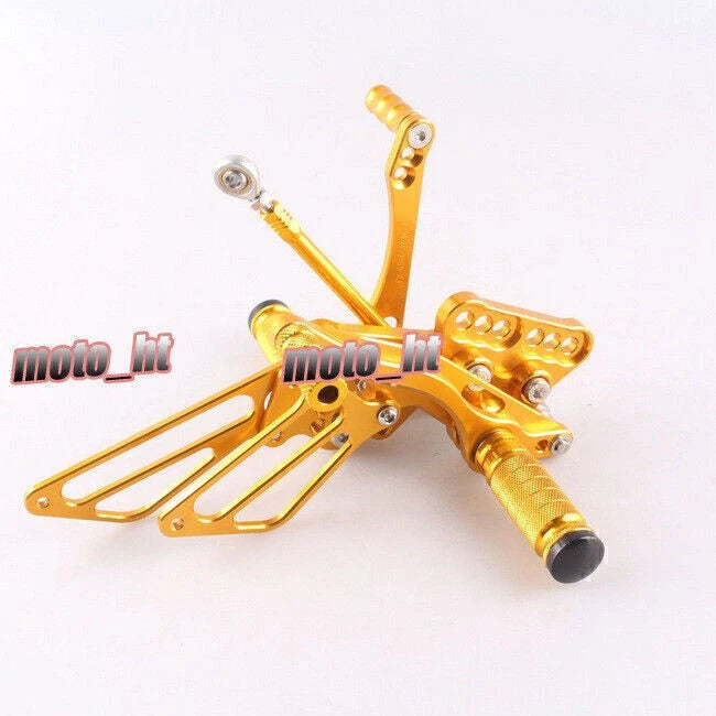 Adjustable CNC Rearset Footpegs for Suzuki GSX-R 1000 (2001-2023)