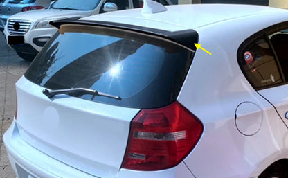 Rear Roof Window Spoiler for BMW 1 Series E87 Hatchback (2005-2011) Gloss Black