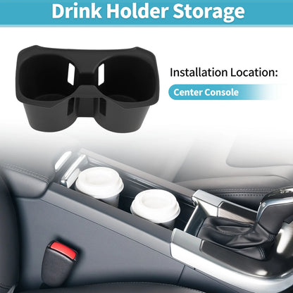 Center Console Cup Holder Organizer 1 pc for Toyota RAV4 (2019–2021)
