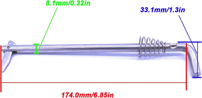 Tilt Thrust Rod & Spring for Mercury Mariner 4-18HP