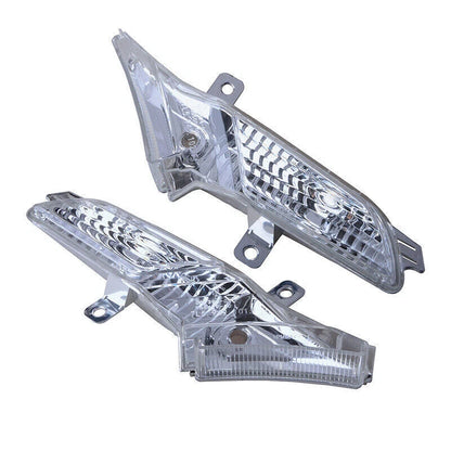 2 x Front Side Marker Lights Clear Lens for Porsche Cayenne (2008-2010)