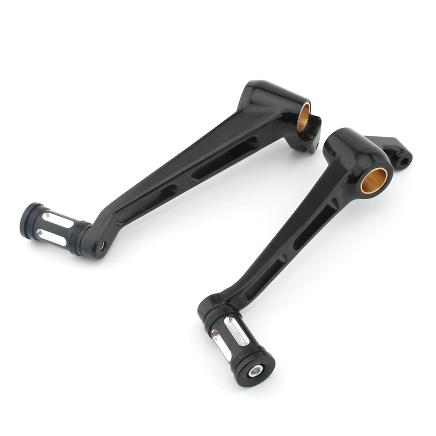 Brake & Shifter Levers for Harley V-Rod Muscle (2002-2017) Black 2 x