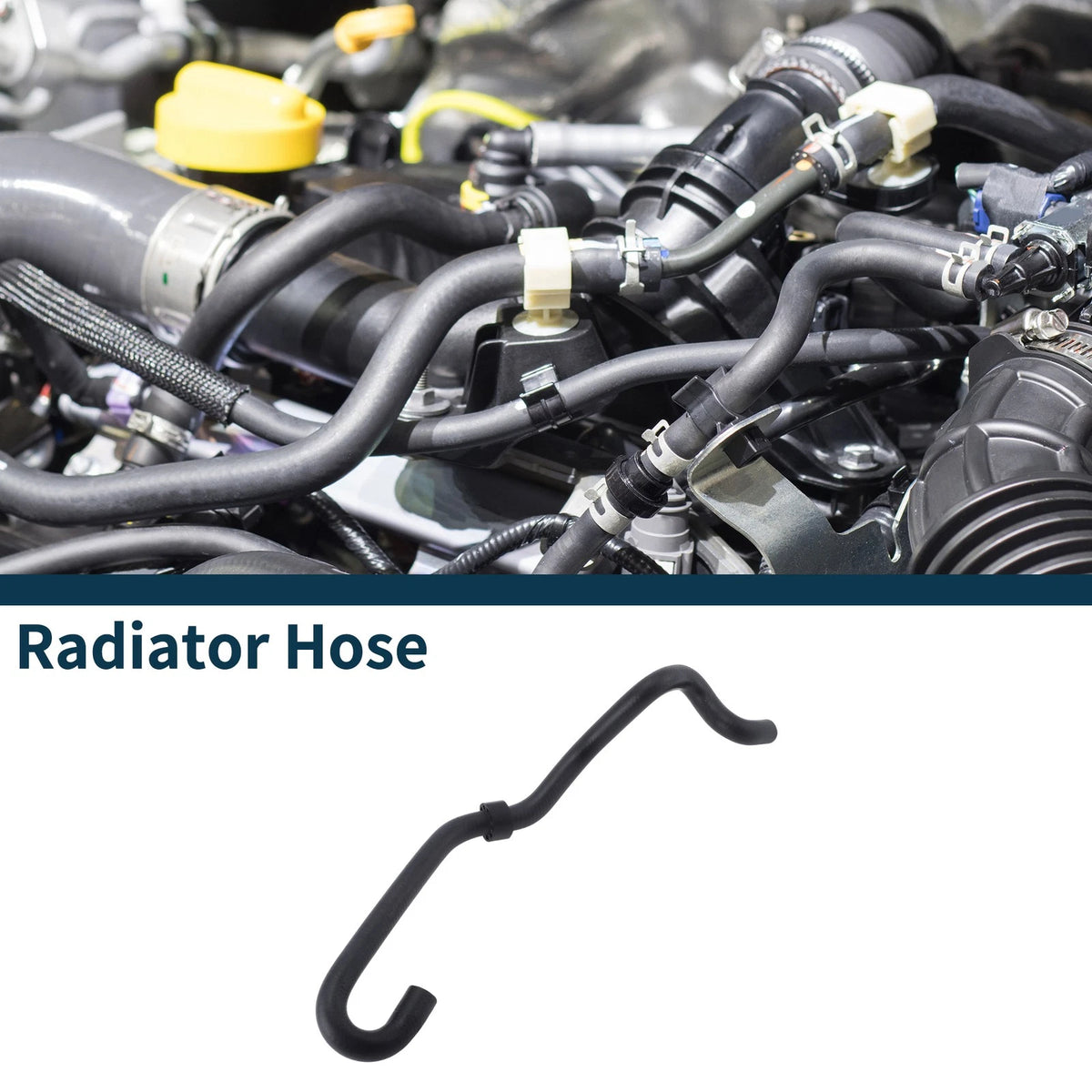 Radiator Hose for BMW 525i 2006-2007 3.0L Gas Coolant Pipe