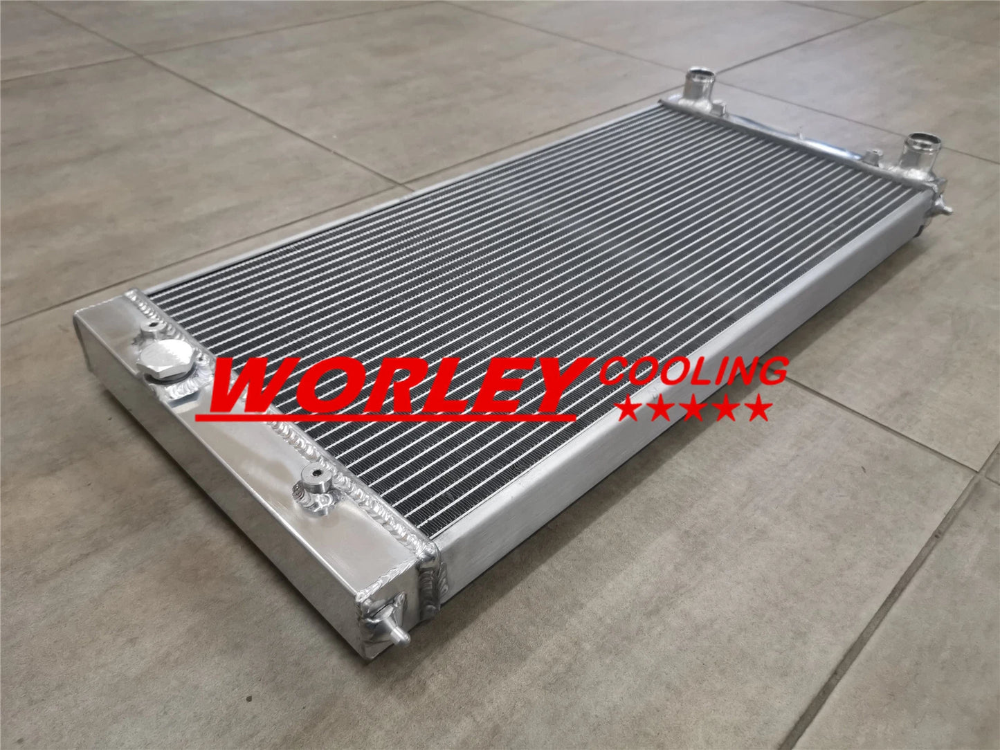 2 Row Aluminum Radiator & Fans for VW Golf MK3 1.8/2.0 (1993-1999)