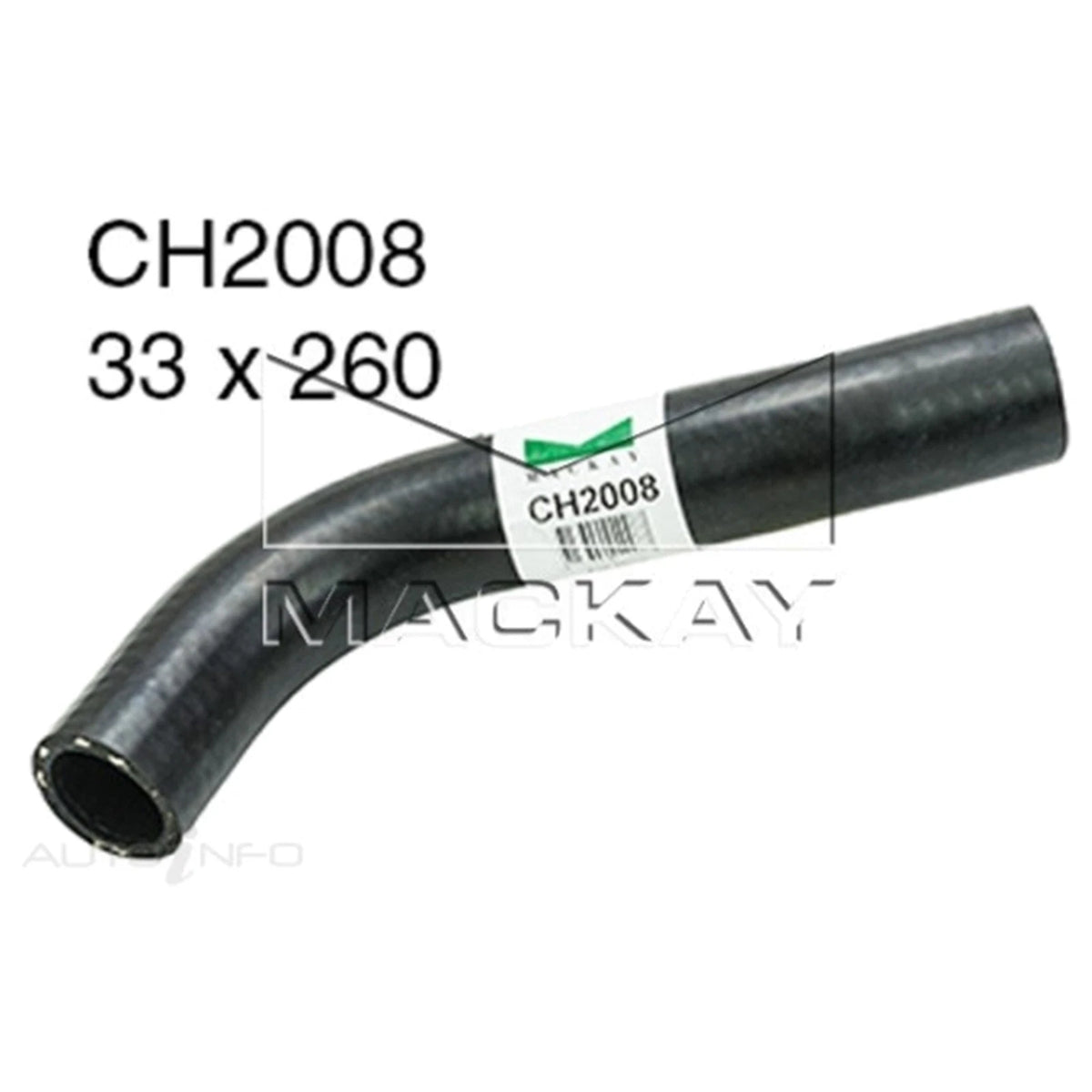 Upper Radiator Hose for Toyota Hiace (1989–2005)