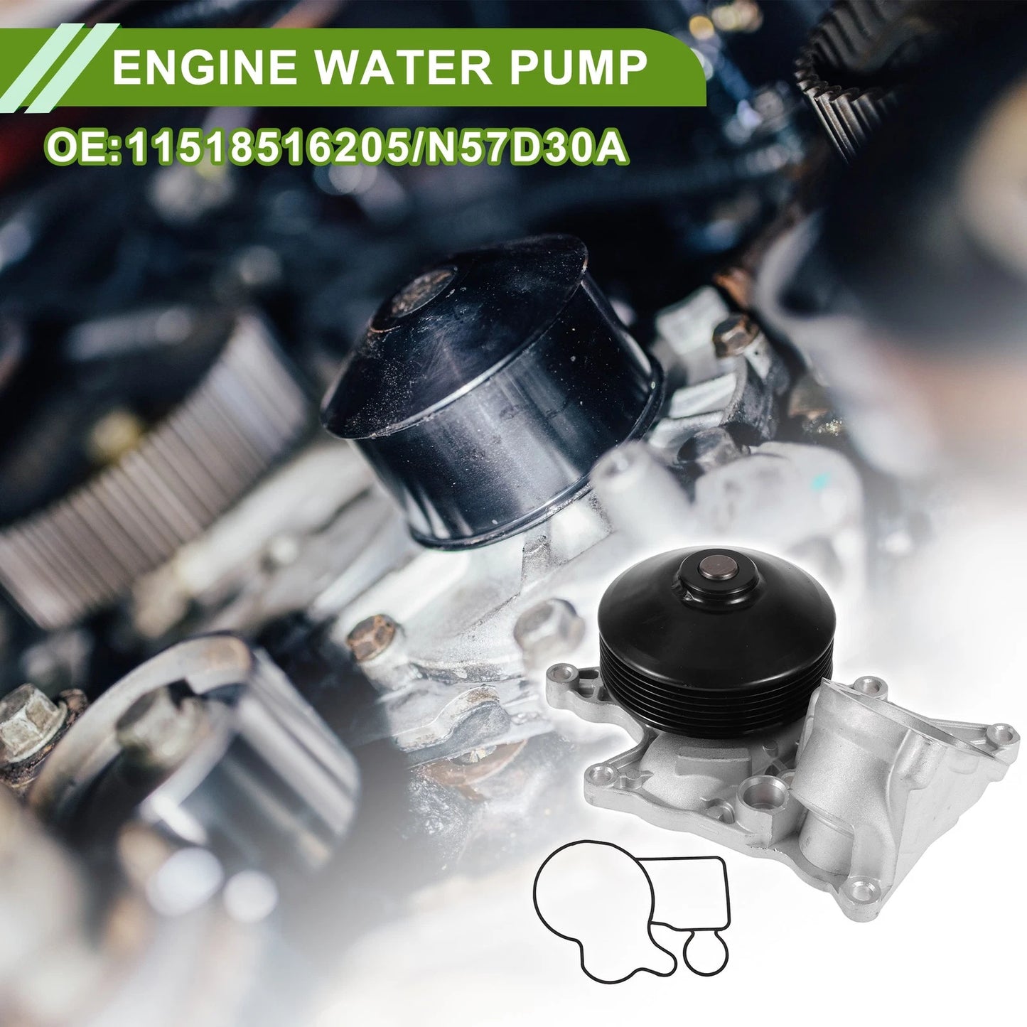 Engine Water Pump for BMW 535D Cooling Water Pump