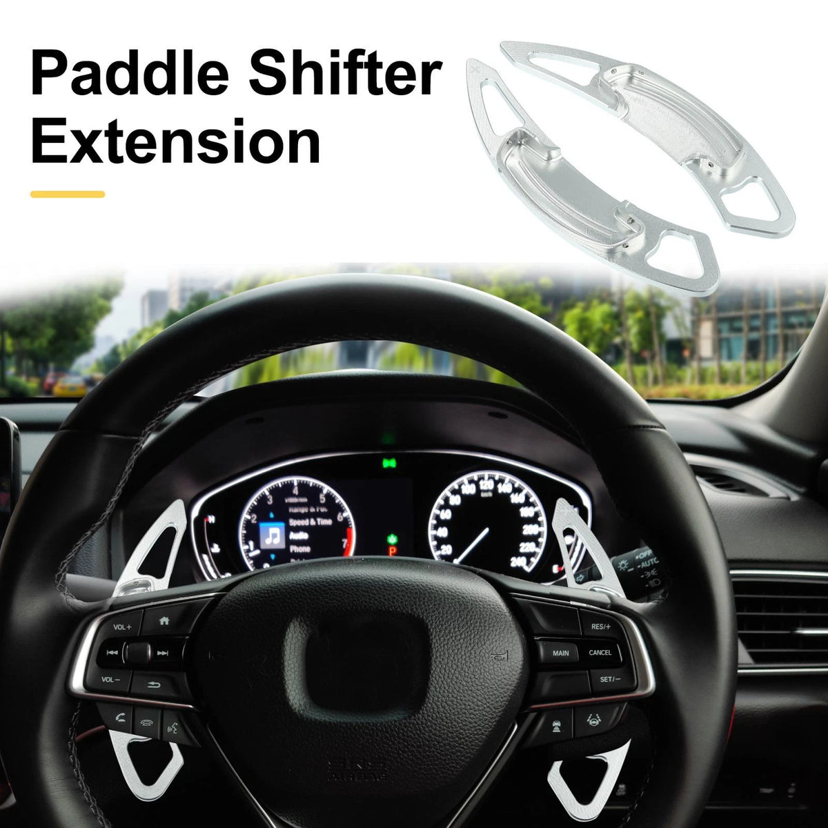 Paddle Shifter  Aluminum Alloy Silver for Honda Spirior (2015-2018)