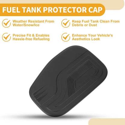 Fuel Tank Door Cap for Ford Ranger 2023-2025 Matte Black