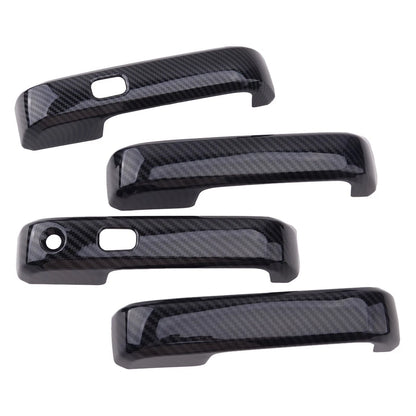 Carbon Fiber Door Handle Trims Covers for Ford F-150 F150 (2015-2020)