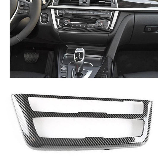 1x Carbon Look A/C Switch Panel Cover for BMW 3 Series GT (2013-2019)
