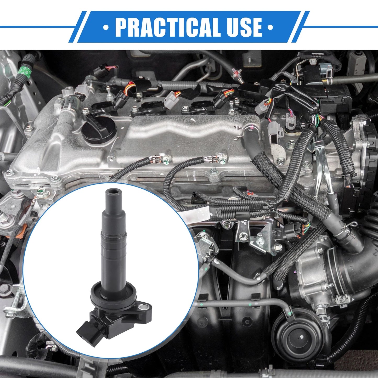 Ignition Coil Assembly for Toyota Corolla L4 1.8L
