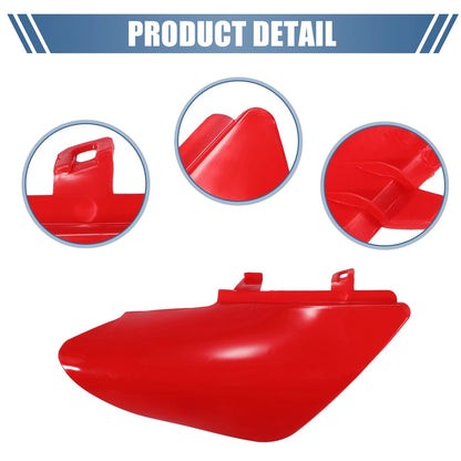 Motorcycle Twin Exhaust Muffler Guard Fender for Honda CRF50 XR50 (2004-2023)