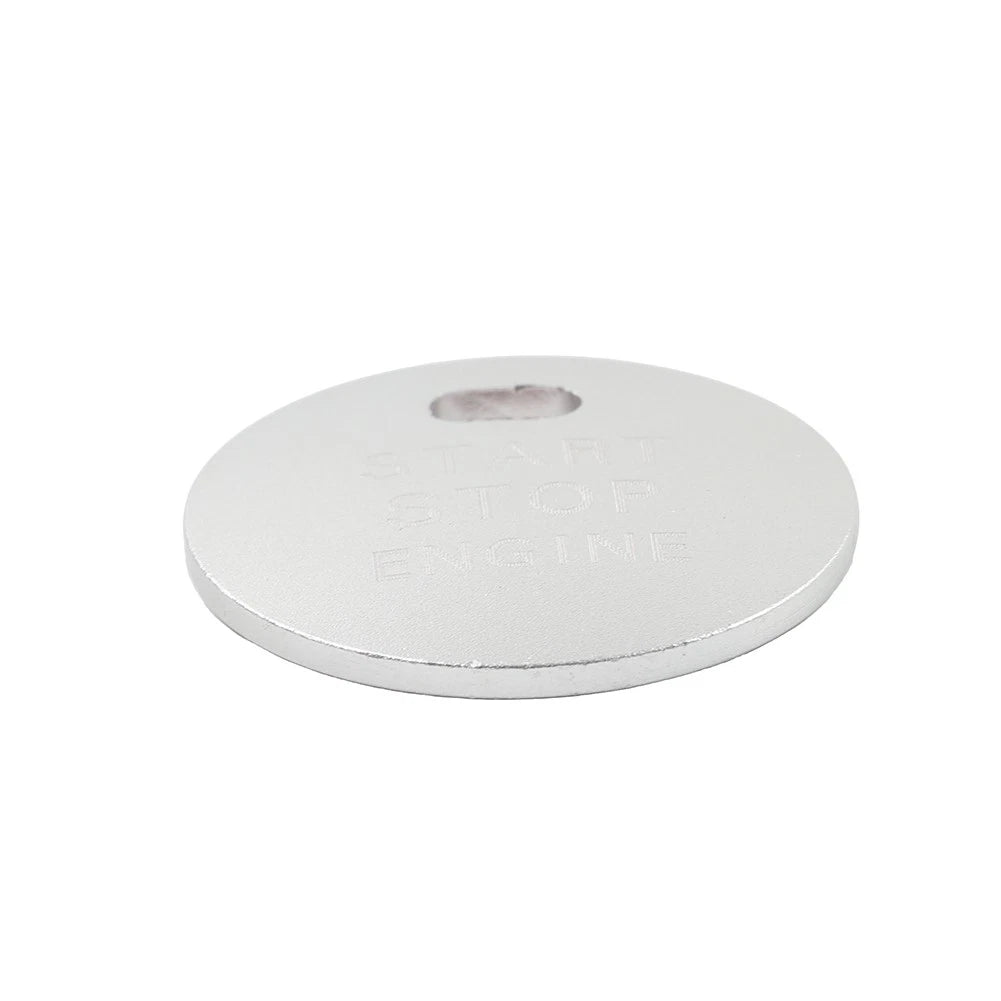 Silver Engine Start Push Button Cover Trim for Mazda 3 Axela 6 Atenza CX-5