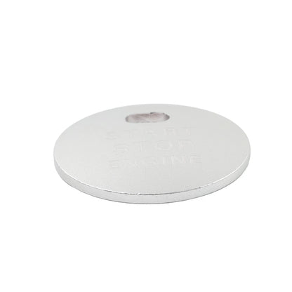 Silver Engine Start Push Button Cover Trim for Mazda 3 Axela 6 Atenza CX-5
