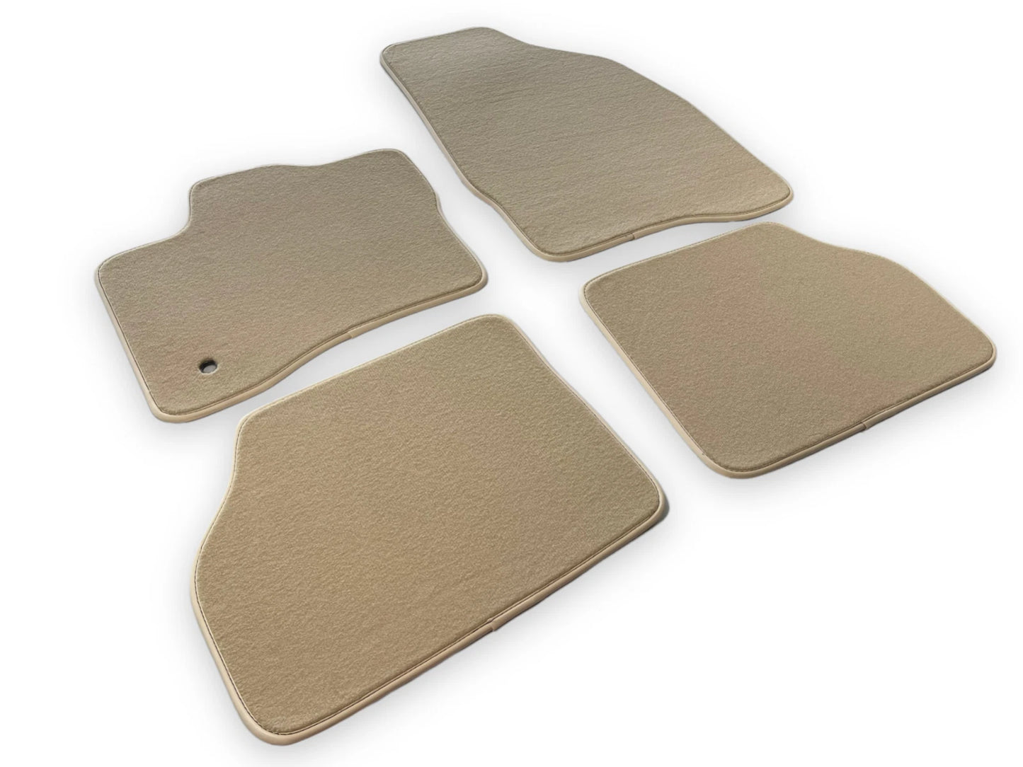 Beige Tailored Floor Mats for Lincoln MKS (2009-2016) 2 x Carpets Set