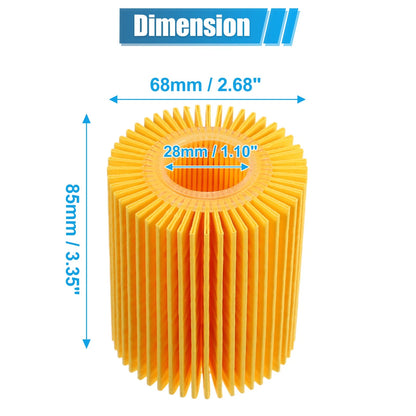 Engine Oil Filter Set for Toyota Tundra (2000-2023)