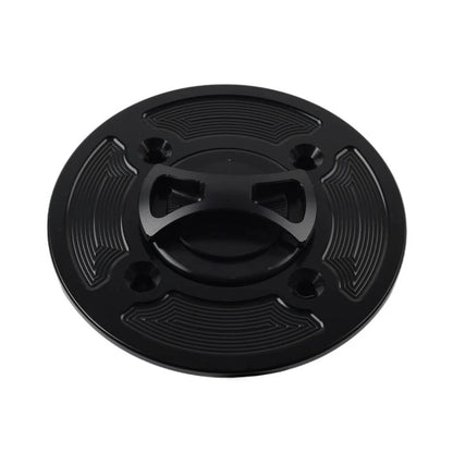 Fuel Gas Tank Cap Cover for APRILIA RSV1000 2004-2008, Tuono V4R 2011-2017, RSV4 R Black