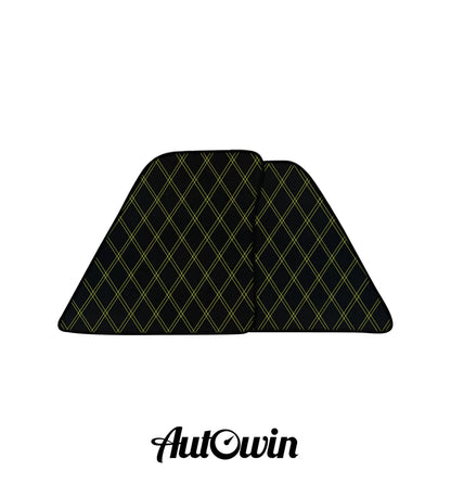 Customizable Double Diamond Pattern Floor Mats for Ferrari SF90 Stradale