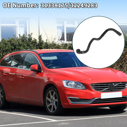 Radiator Hose Water Pipe for Volvo V60 (2012) - Rubber Black 1 Pcs