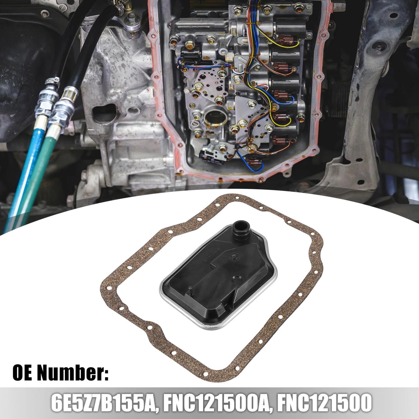 Automatic Transmission Filter Oil Pan Gasket Kit for Mazda 6 (2003-2008)
