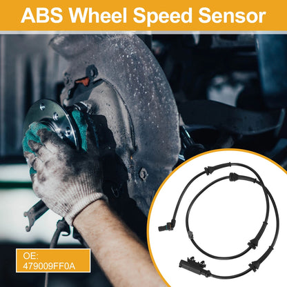 ABS Wheel Speed Sensor for Nissan Armada (2012-2015) Rear Left & Right