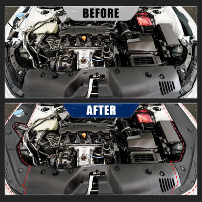 Engine Bay Side Panel Covers for Honda Civic (2016-2020)